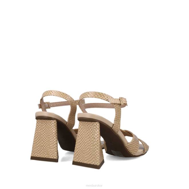 Menbur kvinnor beige oktaner sandaler 608J2766