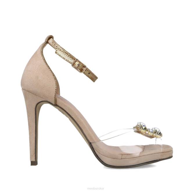 Menbur kvinnor beige pavo sandaler 608J2769