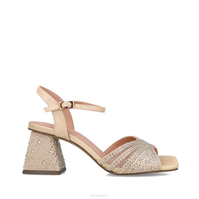 Menbur kvinnor beige saggitarius sandaler 608J2869