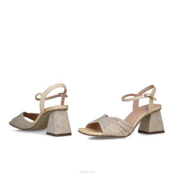 Menbur kvinnor beige saggitarius sandaler 608J2869