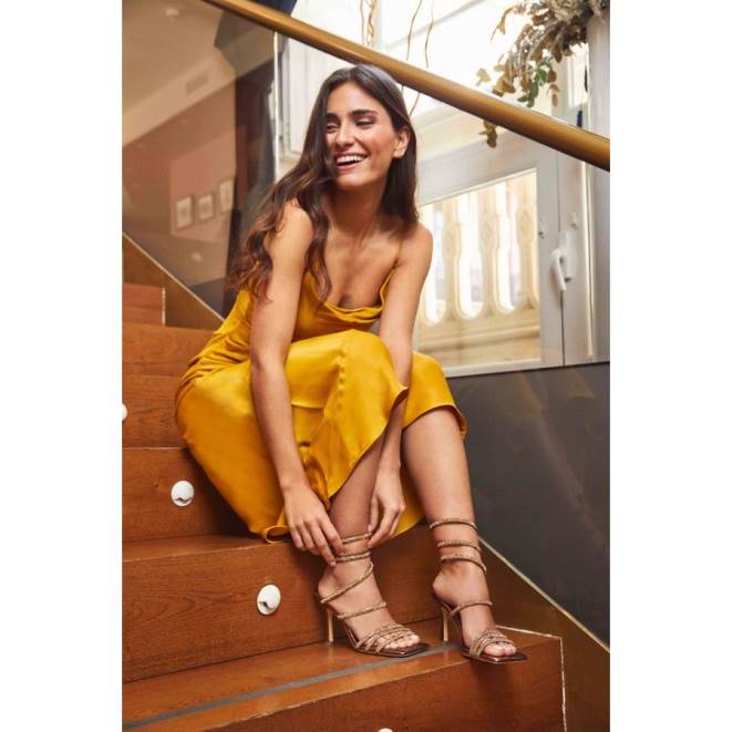 Menbur kvinnor brons lepus sandaler 608J2555