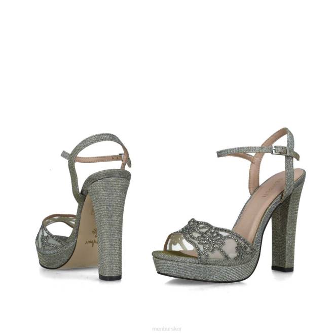 Menbur kvinnor grå apus sandaler 608J2567