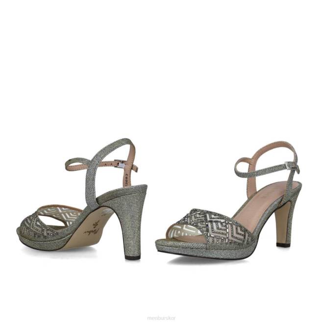 Menbur kvinnor grå cassiopeia sandaler 608J11