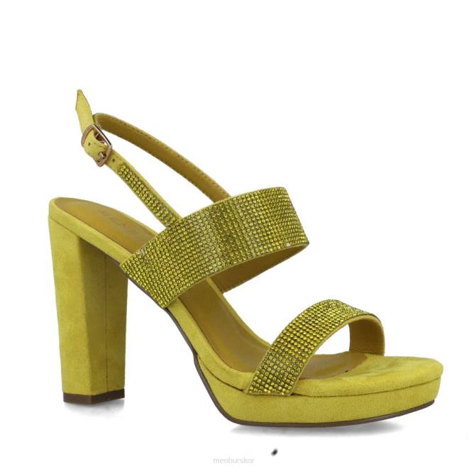 Menbur kvinnor grå musca sandaler 608J2602