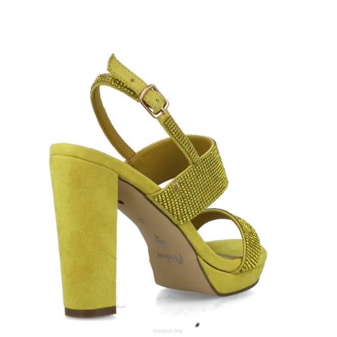 Menbur kvinnor grå musca sandaler 608J2602