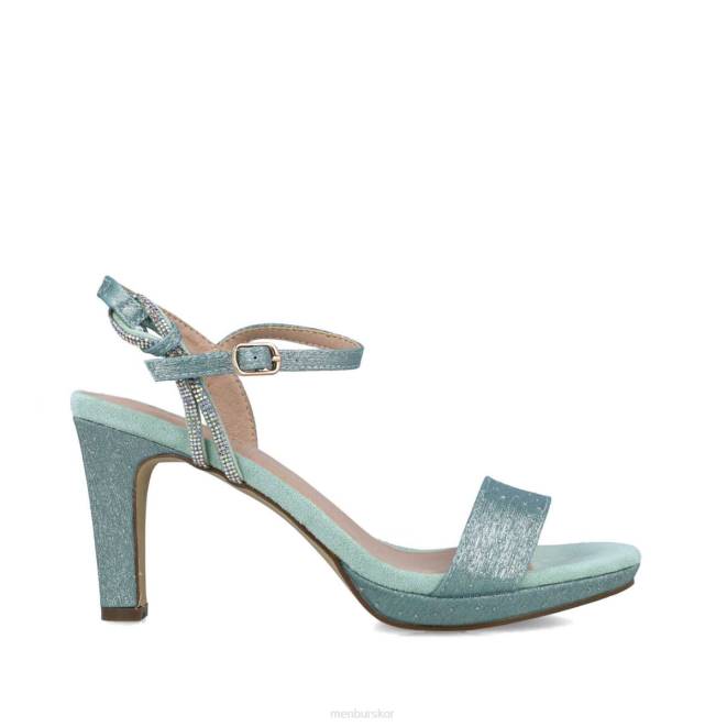 Menbur kvinnor grön achernar sandaler 608J2688