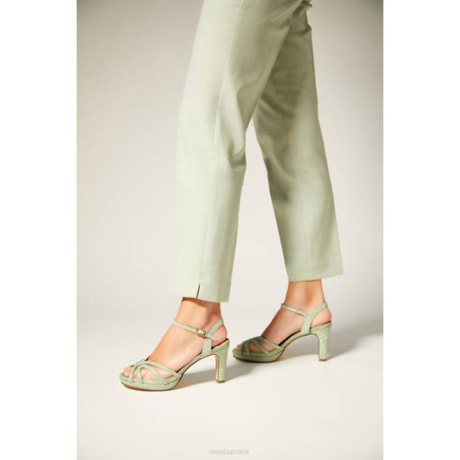 Menbur kvinnor grön cetus sandaler 608J2540