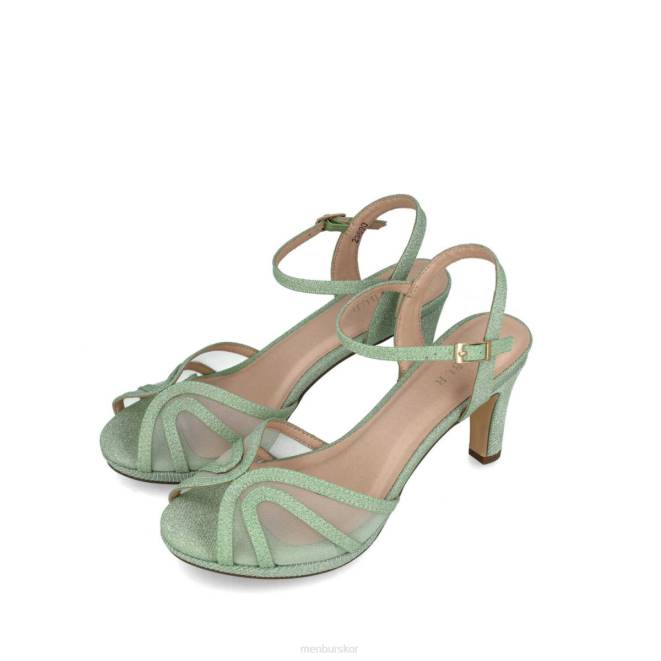 Menbur kvinnor grön cetus sandaler 608J2540