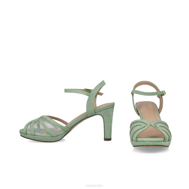 Menbur kvinnor grön cetus sandaler 608J2540