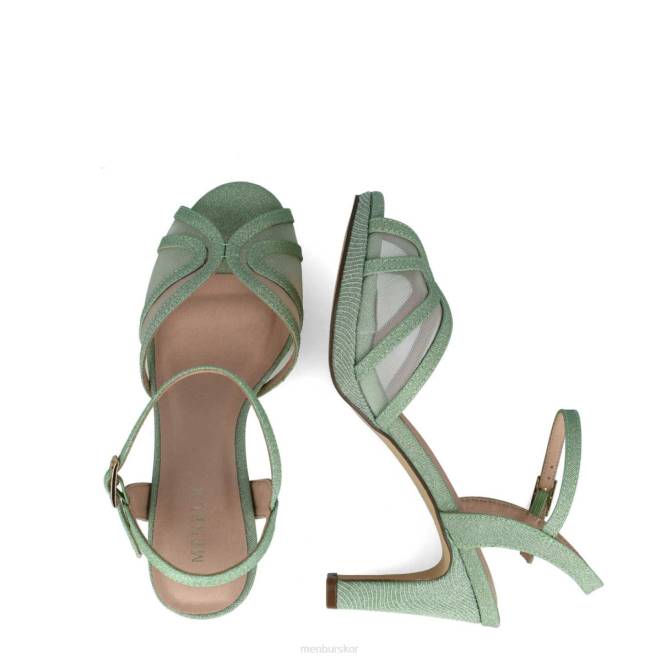 Menbur kvinnor grön cetus sandaler 608J2540
