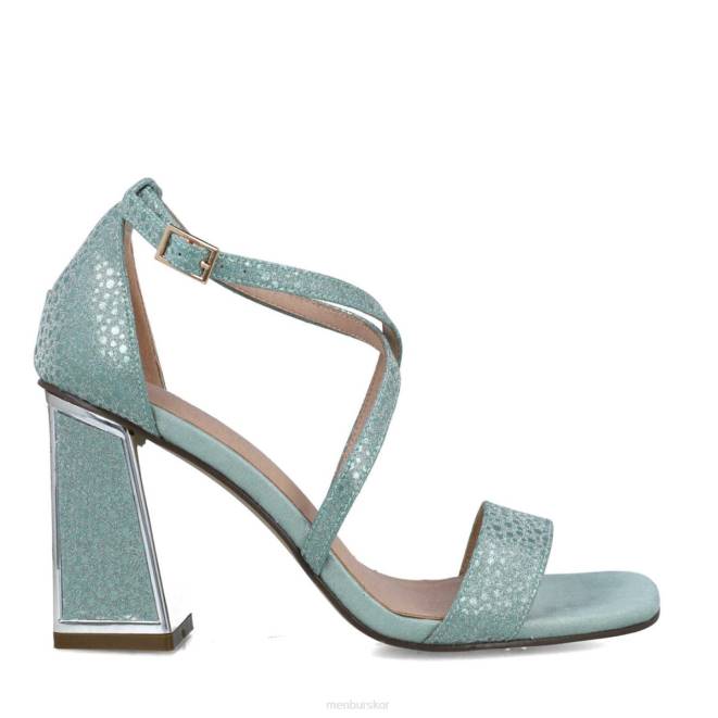 Menbur kvinnor grön columba sandaler 608J2584