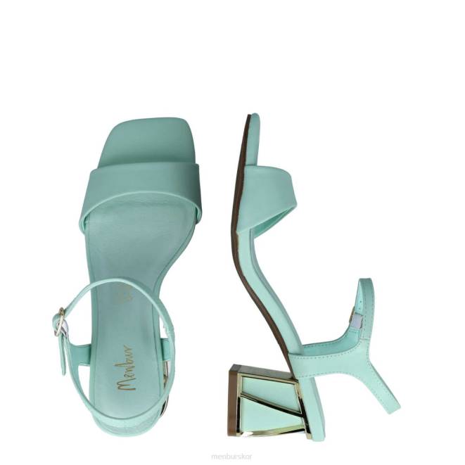 Menbur kvinnor grön eridanus sandaler 608J2749