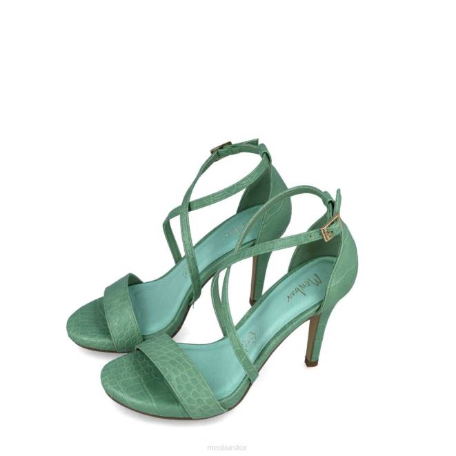 Menbur kvinnor grön fornax sandaler 608J2726