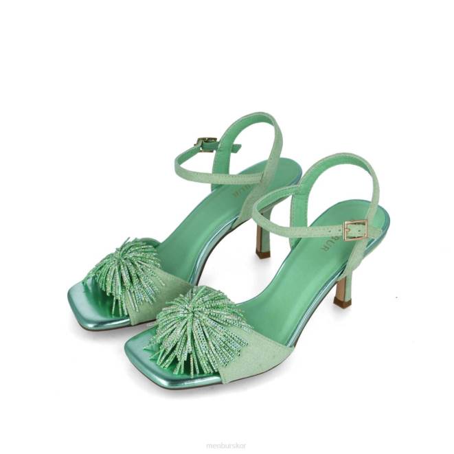 Menbur kvinnor grön lacertae sandaler 608J2910