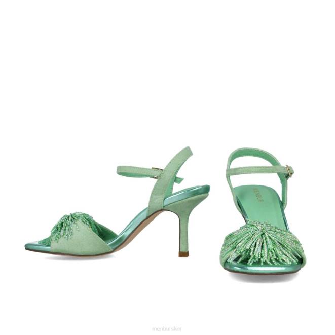 Menbur kvinnor grön lacertae sandaler 608J2910