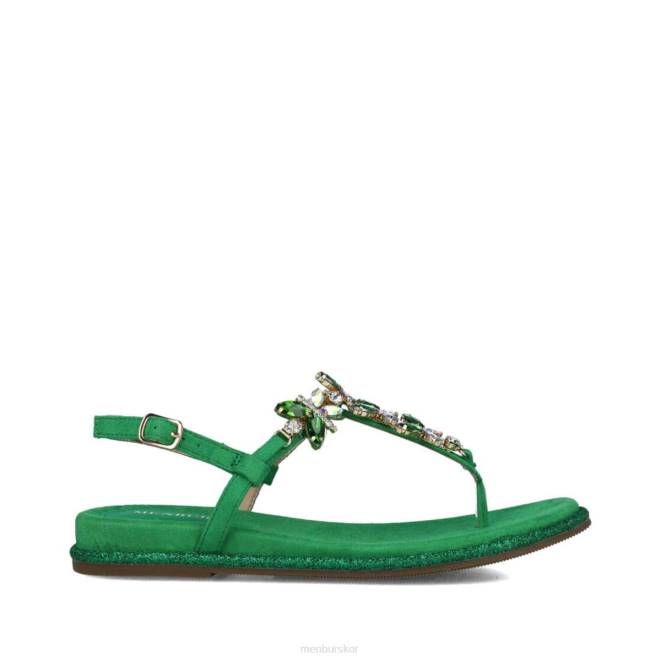 Menbur kvinnor grön mensae sandaler 608J2896