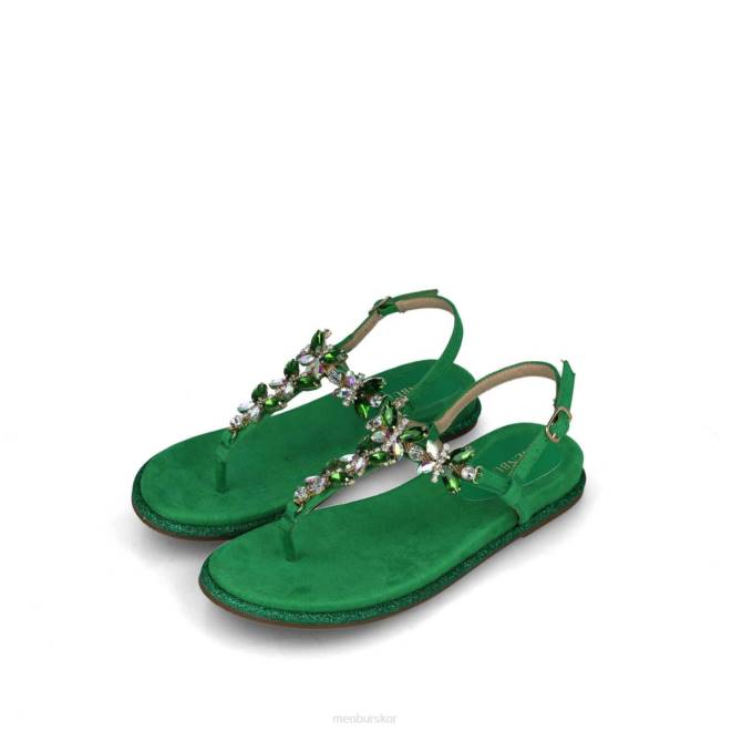 Menbur kvinnor grön mensae sandaler 608J2896