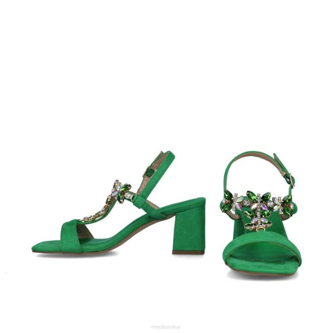 Menbur kvinnor grön mensae sandaler 608J2898