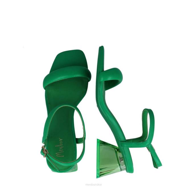 Menbur kvinnor grön mikroskopium sandaler 608J2811