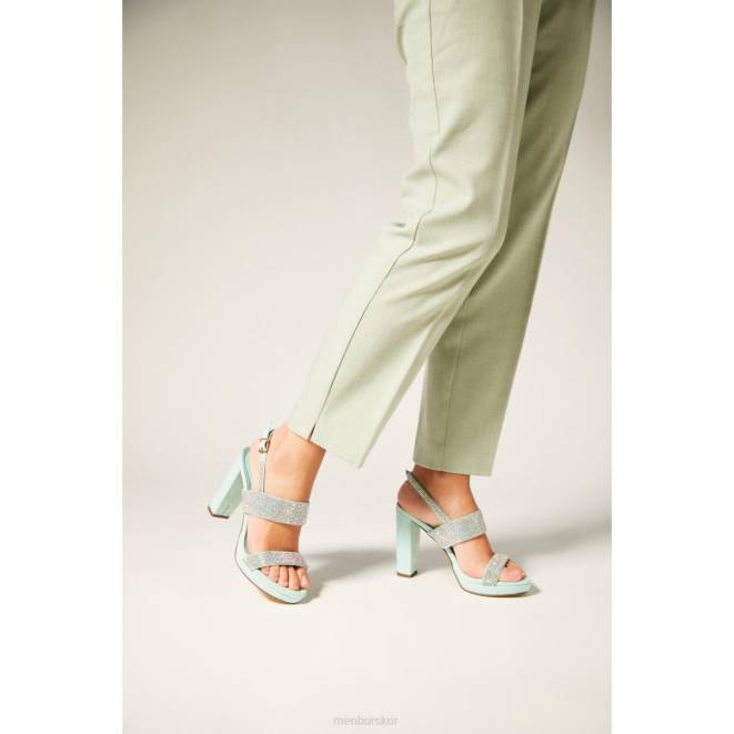 Menbur kvinnor grön musca sandaler 608J2600