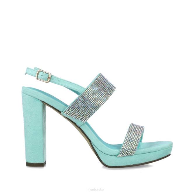 Menbur kvinnor grön musca sandaler 608J2600