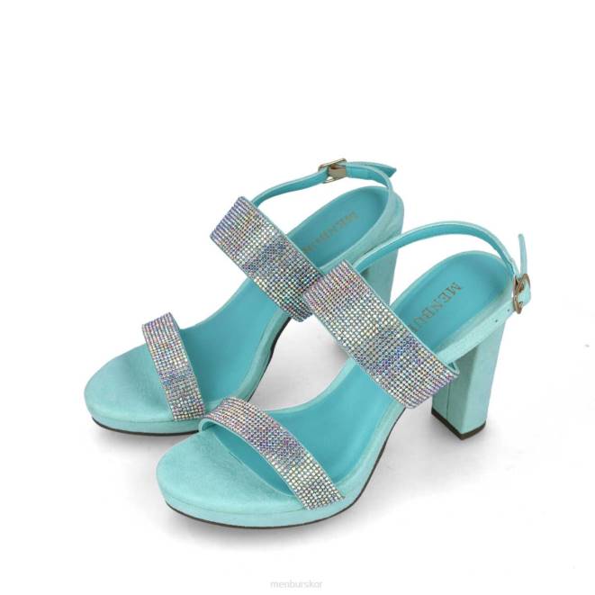 Menbur kvinnor grön musca sandaler 608J2600