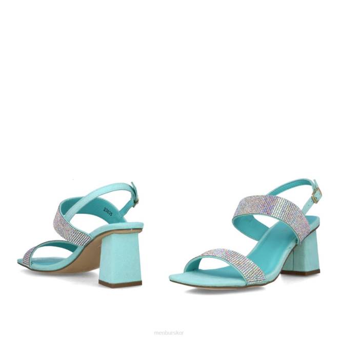 Menbur kvinnor grön musca sandaler 608J2812