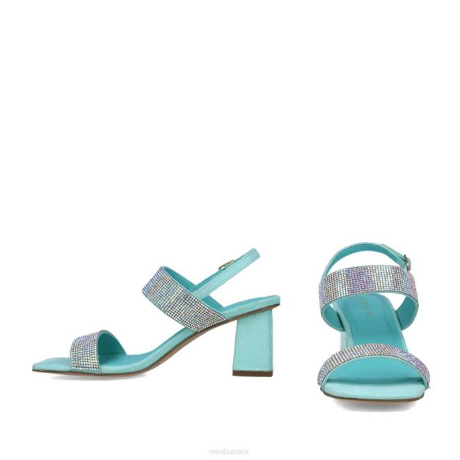 Menbur kvinnor grön musca sandaler 608J2812