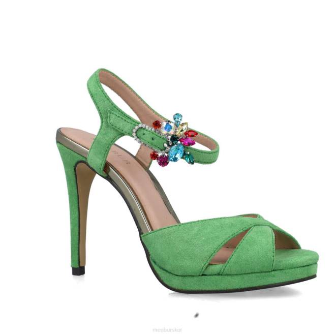 Menbur kvinnor grön orion sandaler 608J2861