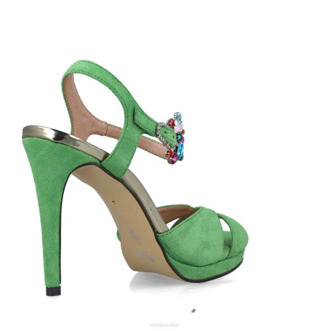 Menbur kvinnor grön orion sandaler 608J2861