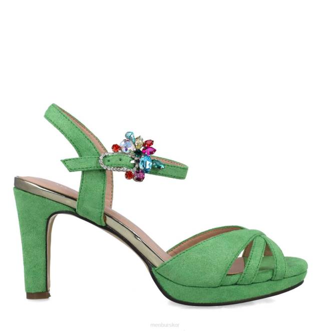 Menbur kvinnor grön orion sandaler 608J2866