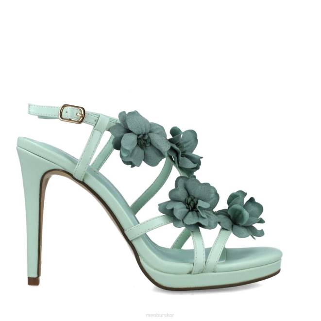 Menbur kvinnor grön rigel sandaler 608J2708