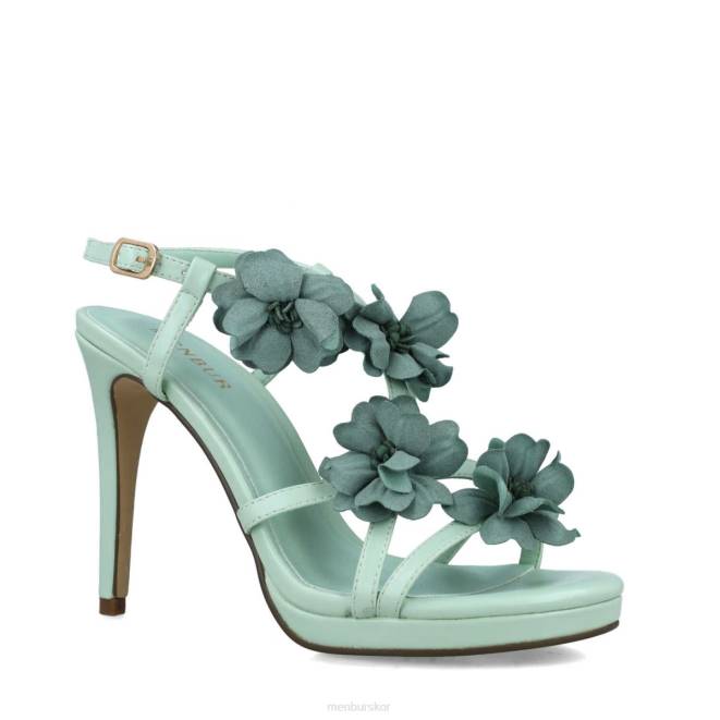 Menbur kvinnor grön rigel sandaler 608J2708