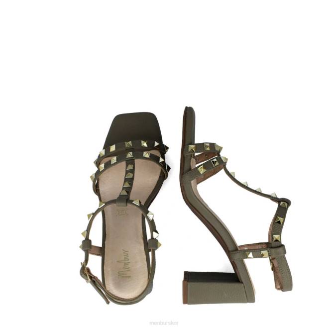 Menbur kvinnor grön sagitta sandaler 608J2831