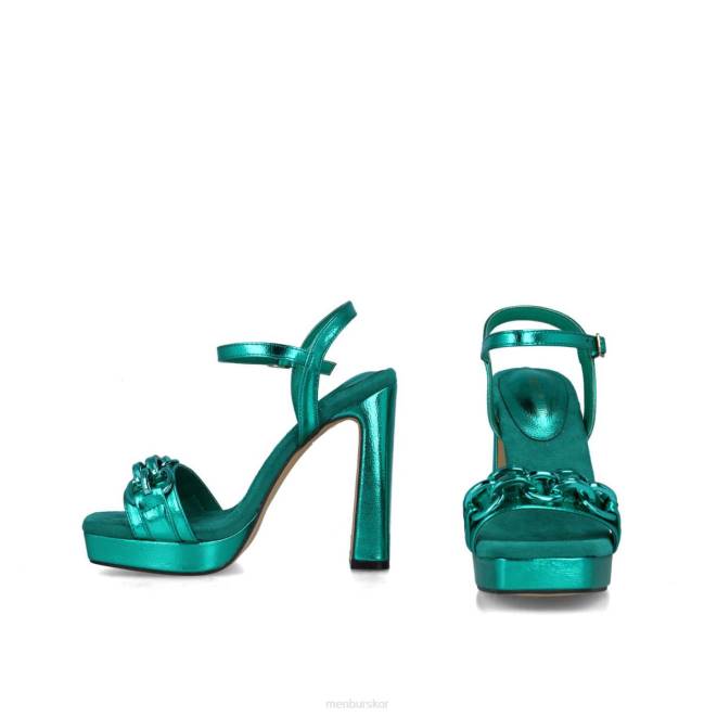 Menbur kvinnor grön vulpecula sandaler 608J47