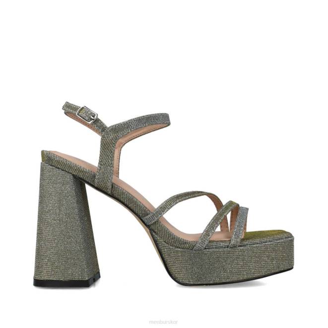 Menbur kvinnor grå pollux sandaler 608J2722