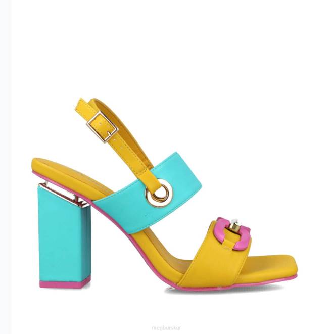 Menbur kvinnor gul ursa minor sandaler 608J31