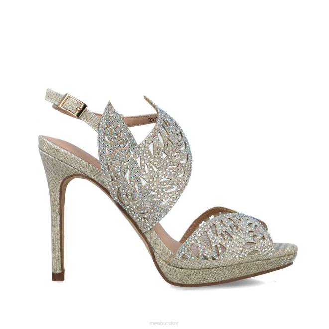 Menbur kvinnor guld arcturus sandaler 608J76