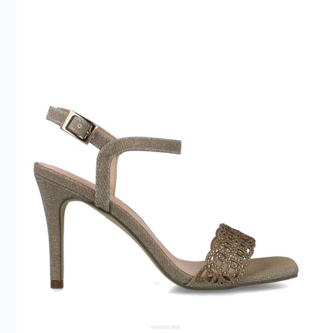 Menbur kvinnor guld auriga sandaler 608J70