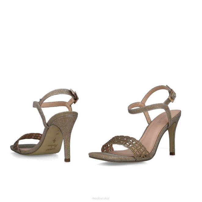 Menbur kvinnor guld auriga sandaler 608J70