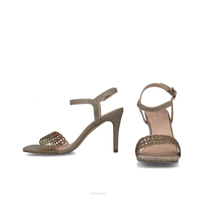 Menbur kvinnor guld auriga sandaler 608J70