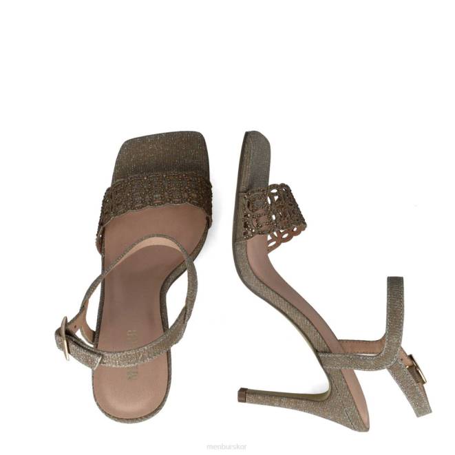 Menbur kvinnor guld auriga sandaler 608J70