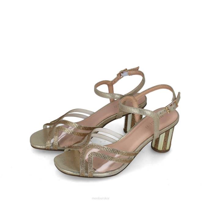Menbur kvinnor guld carina sandaler 608J60