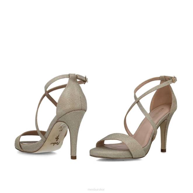 Menbur kvinnor guld cetus sandaler 608J71