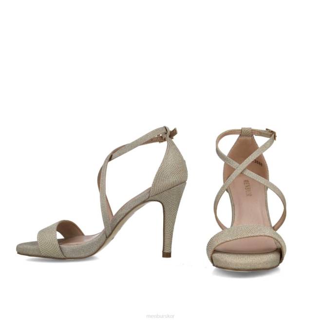Menbur kvinnor guld cetus sandaler 608J71
