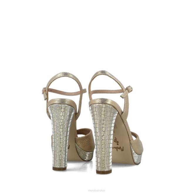 Menbur kvinnor guld corona australis sandaler 608J26