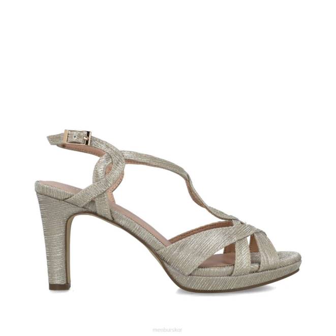 Menbur kvinnor guld kameleont sandaler 608J2746