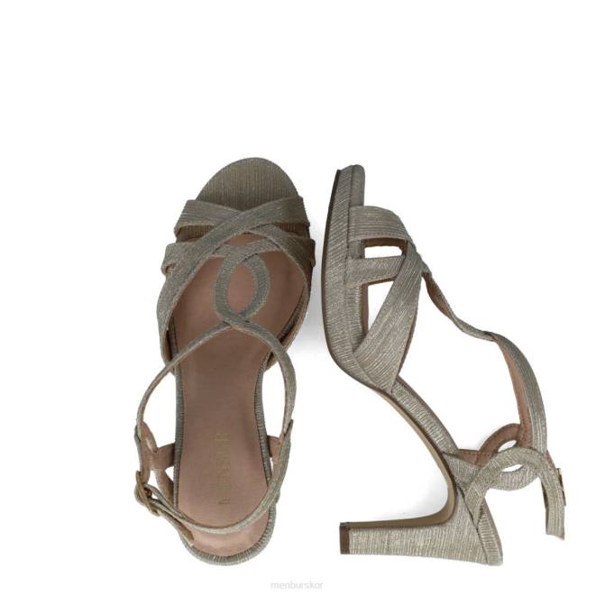 Menbur kvinnor guld kameleont sandaler 608J2746