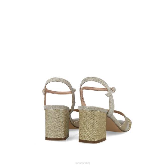 Menbur kvinnor guld koma berenices sandaler 608J115