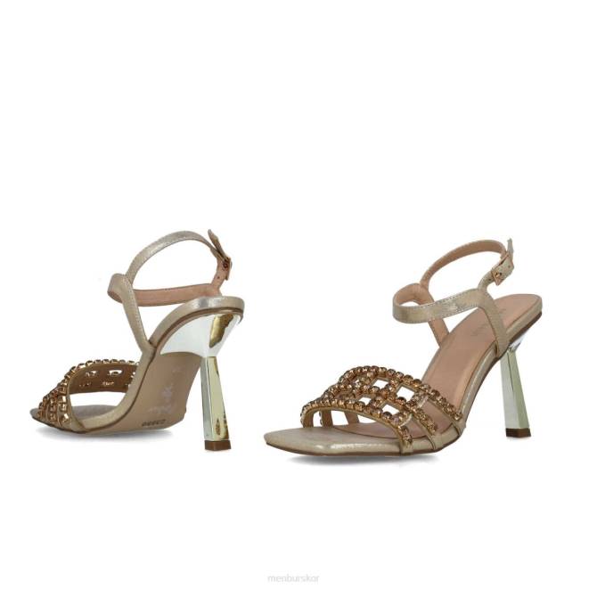 Menbur kvinnor guld norma sandaler 608J147